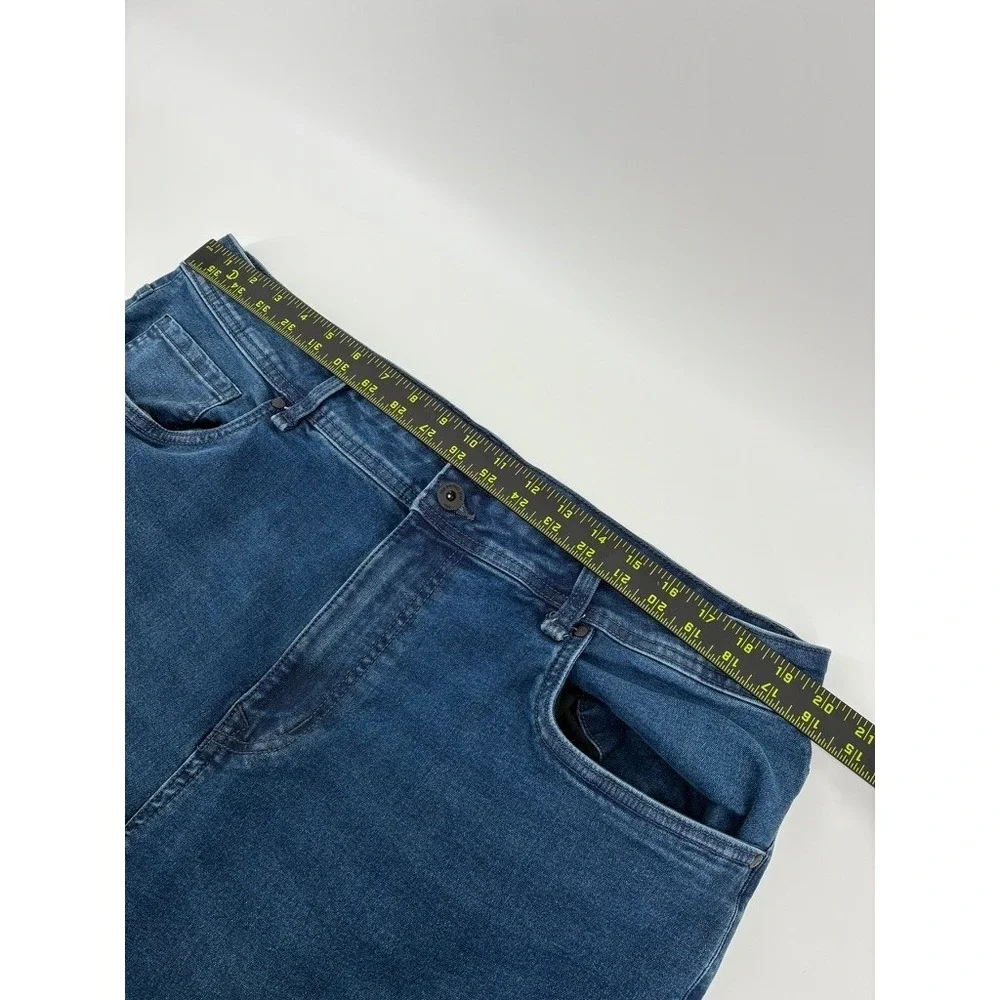The Perfect Jean NYC Slim Thick Mens 38x32 Blue Stretch Denim Jeans JU9T5DCPT32